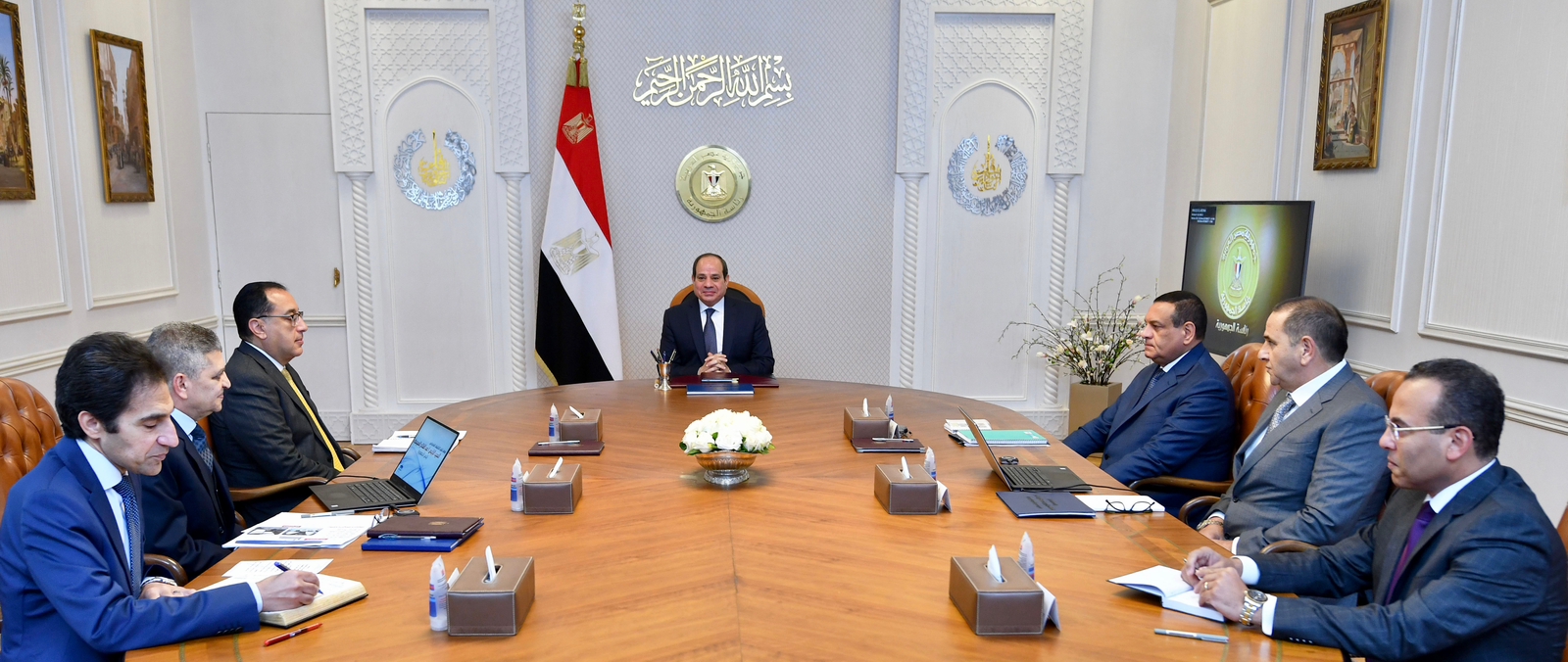 اجتماع الرئيس عبد الفتاح السيسى (3)