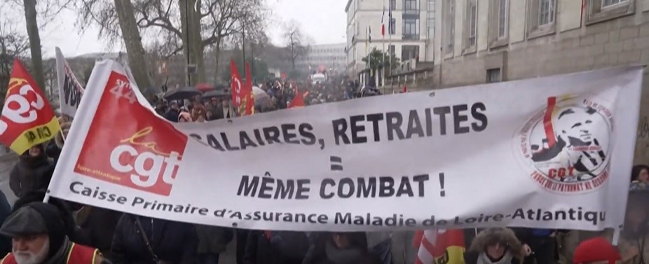 مظاهرات عمال فرنسا