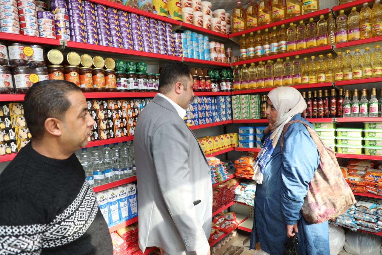 محافظة القاهرة تفتتح منفذ للسلع الغذائية بحدائق القبة