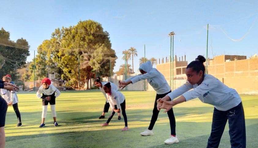 تدريبات يومية للفتيات بالأقصر للمشاركة بالمشروع الرياضى