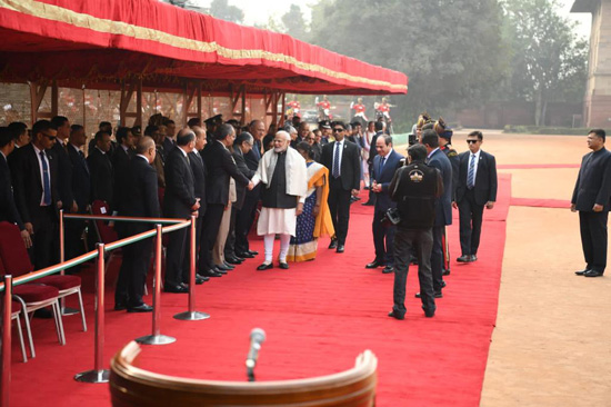 زيارة الرئيس السيسي للهند (10)