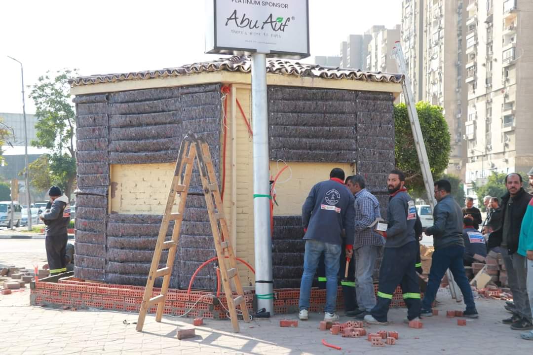 زراعة الحوائط - تجربة جديدة تنفذها نظافة القاهرة (16)