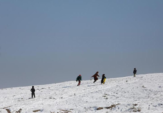 تساقط الثلوج فى أفغانستان (3)