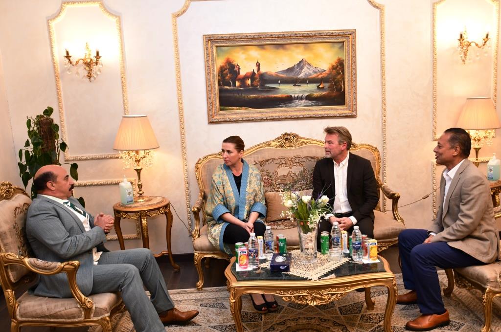 رئيسة وزراء الدنمارك تزور أسوان (1)