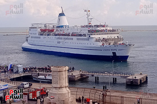 وصول-السفينة-لوجوس-هوب-أكبر-مكتبة-عائمة-فى-العالم-إلى-ميناء-بورسعيد-السياحى