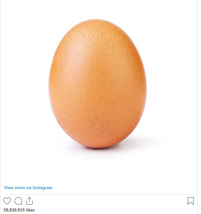 صورة البيضة الشهيرة