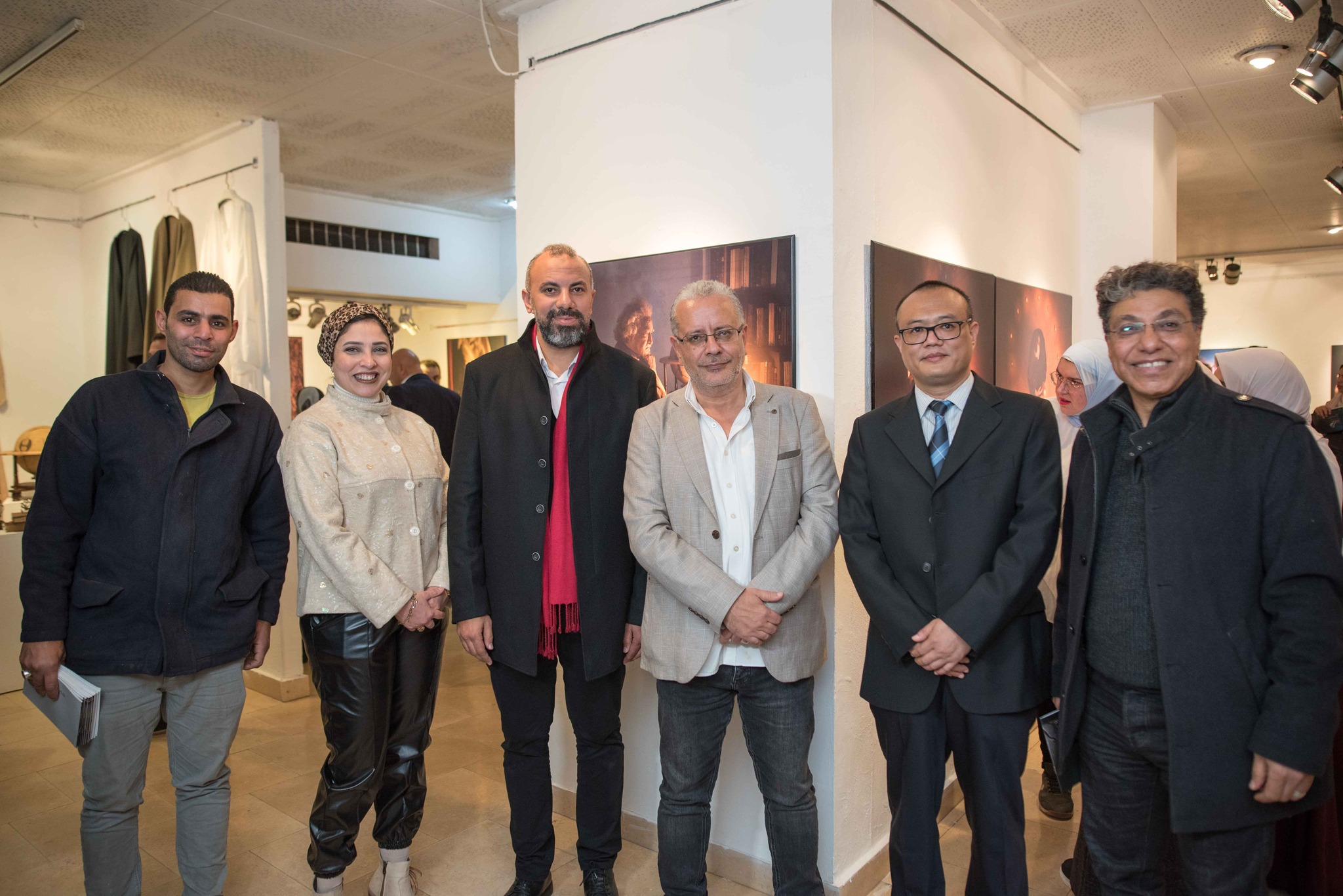 افتتاح معرض الذكر للفنان كريم نبيل (9)