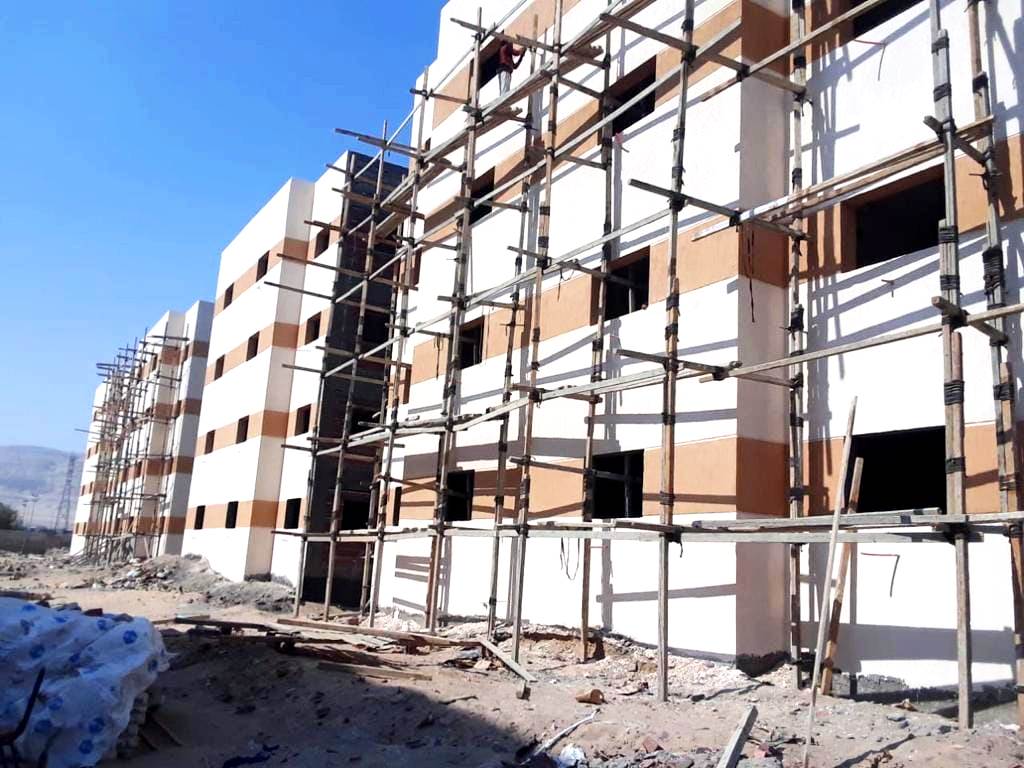 إنشاء 108 عمارة سكنية ـ سكن كريم بسوهاج (12)