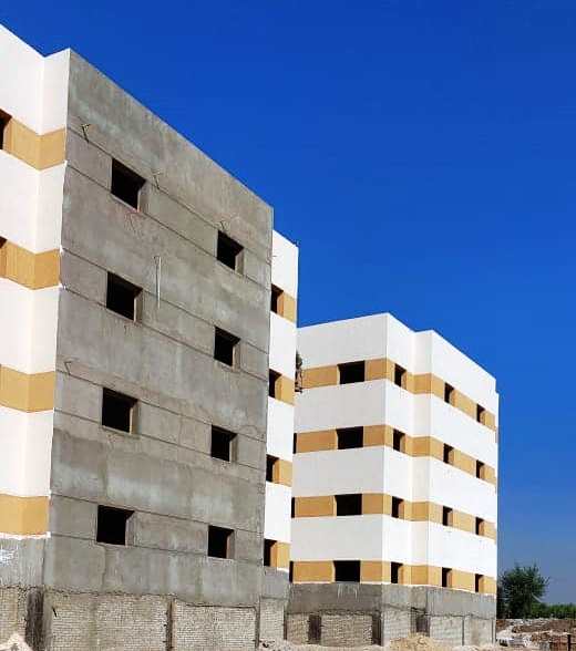 إنشاء 108 عمارة سكنية ـ سكن كريم بسوهاج (3)