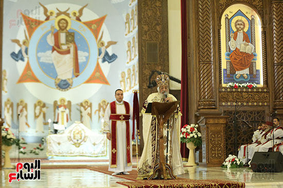 مشاركة البابا تواضروس الثاني فى قداس عيد الميلاد المجيد فى كاتدرائية ميلاد السيد المسيح بالعاصمة الإدارية