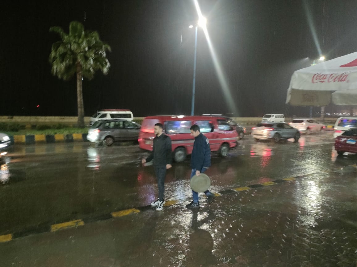 أمطار غزيرة على الإسكندرية (5)