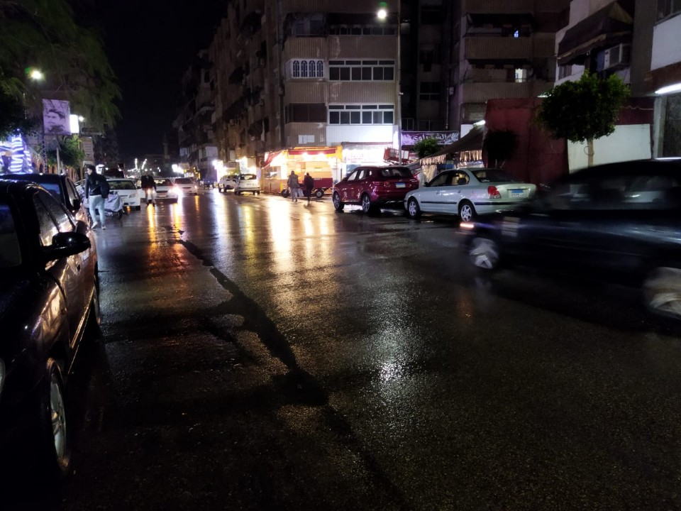 الأمطار بمحافظة بورسعيد