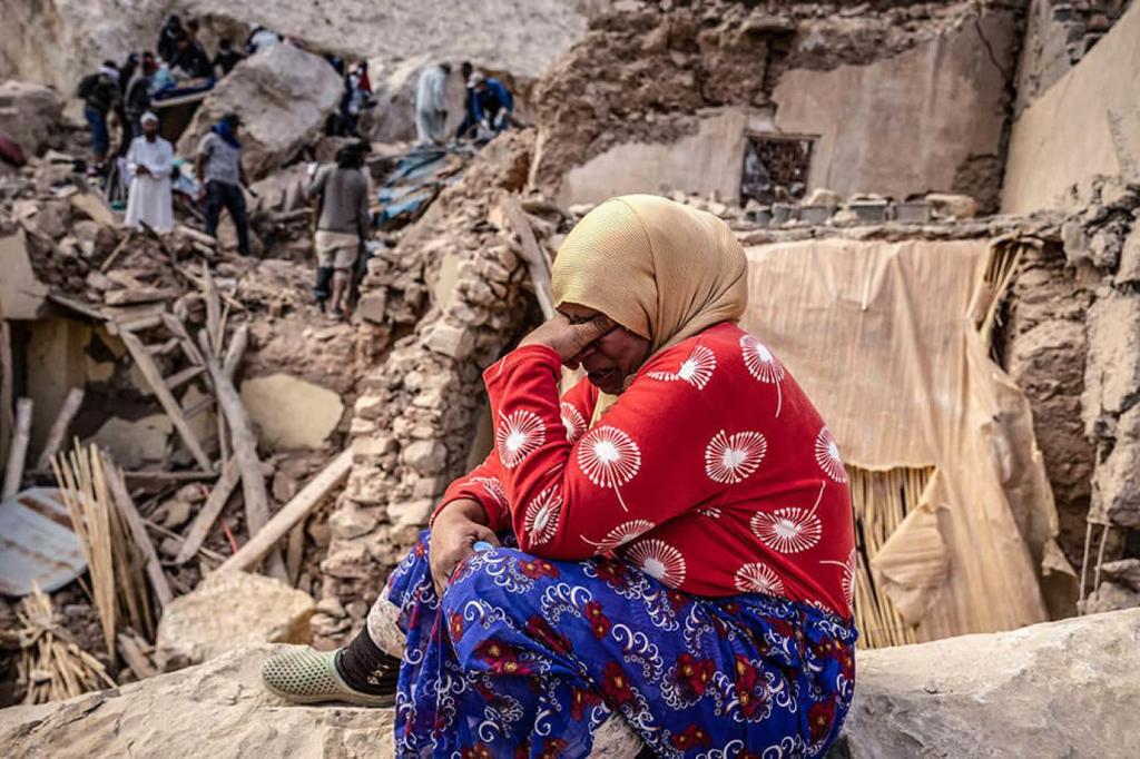 ترك الزلزال الحسرة فى قلوب الناجين لفقدان ذويهم ومنازلهم