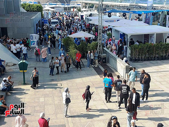 الإقبال-على-مكتبة-الإسكندرية