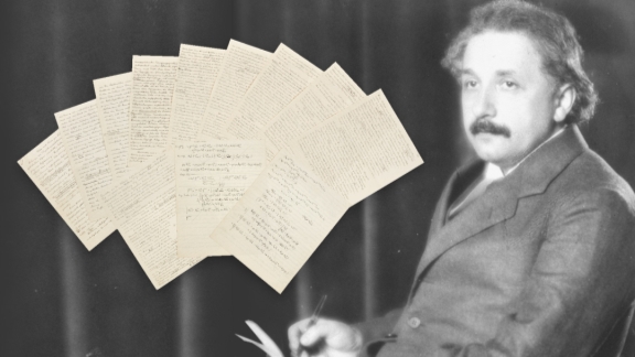 إينشتاين والمخطوطات