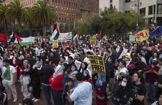 مظاهرات حول العالم تطالب بوقف العدوان الإسرائيلي على غزة (12)