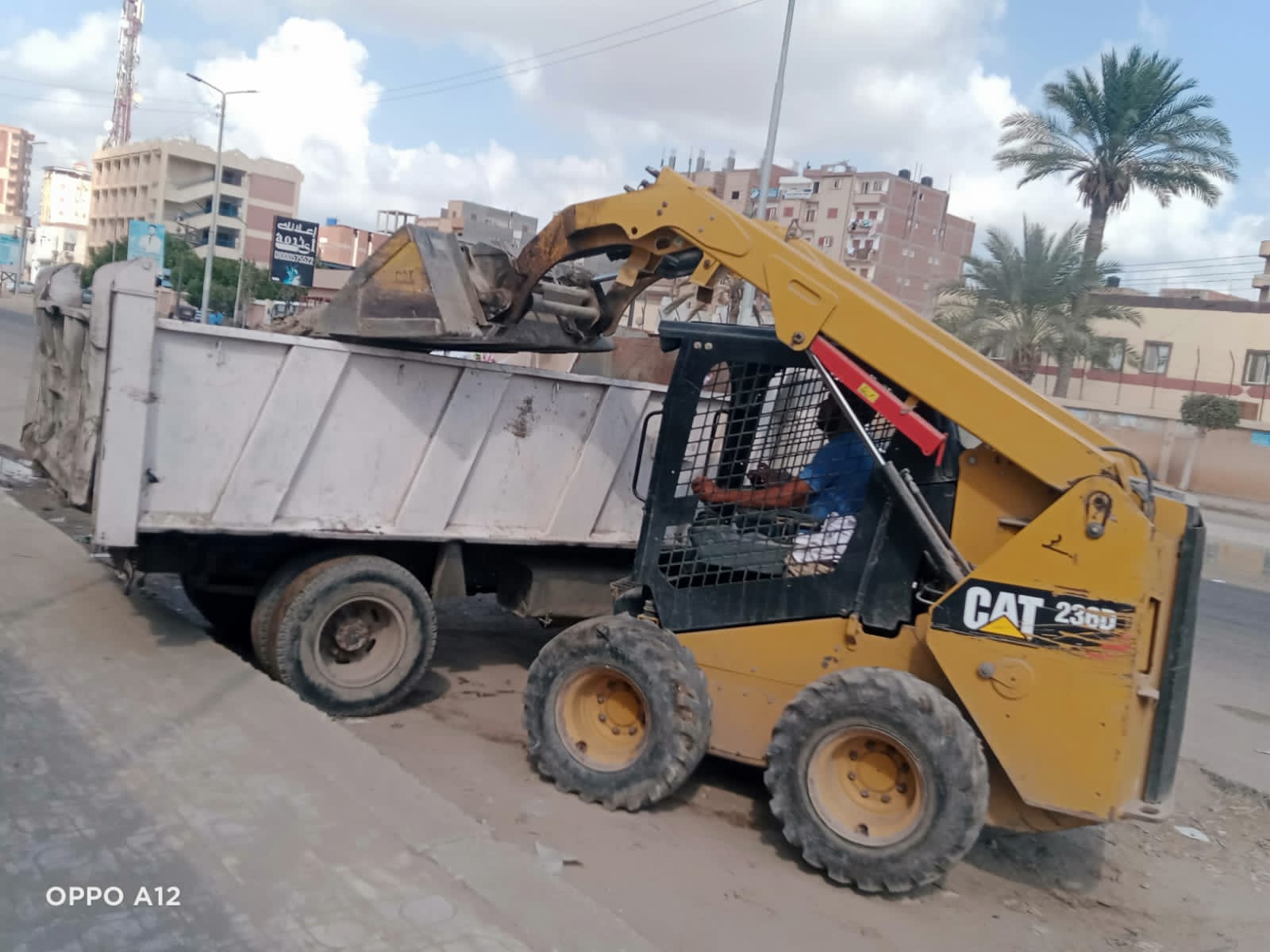 رفع  المخلفات ببلطيم
