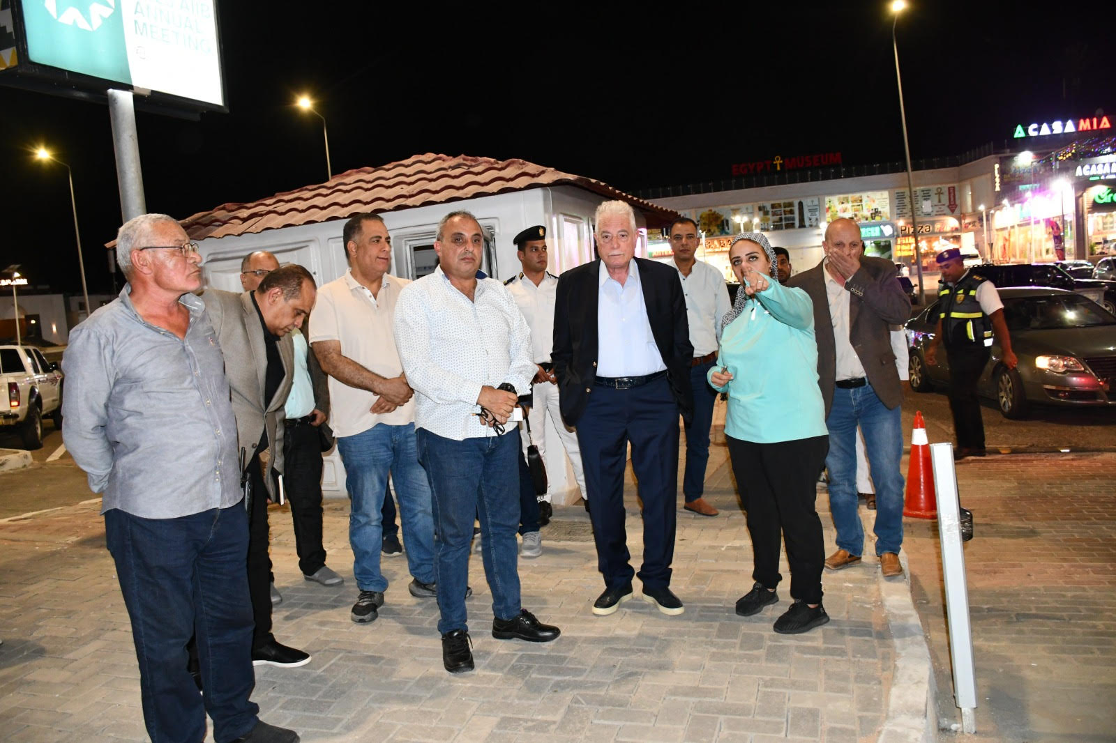 محافظ جنوب سيناء يتابع أعمال تطوير مصر القديمة  (3)