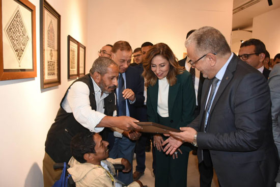 فعاليات الدورة الثامنة لملتقى القاهرة الدولي لفن الخط (16)