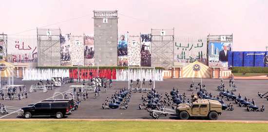 الرئيس السيسى يشهد تخريج دفعة جديدة من كلية الشرطة (6)