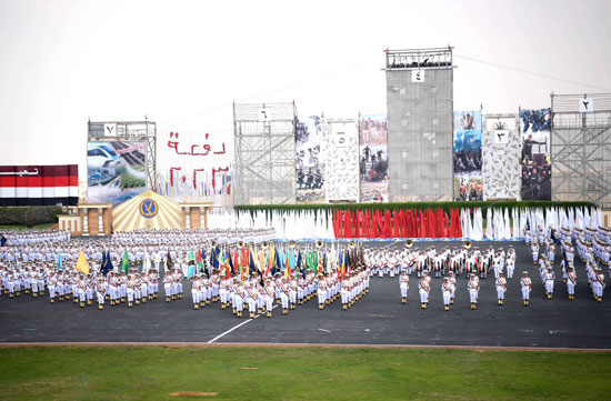 الرئيس السيسى يشهد تخريج دفعة جديدة من كلية الشرطة (8)
