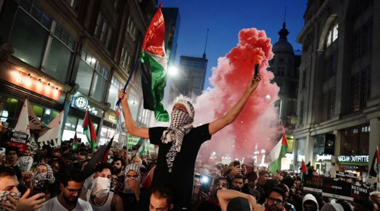 مظاهرات حول العالم تطالب بوقف العدوان الإسرائيلي على غزة (15)
