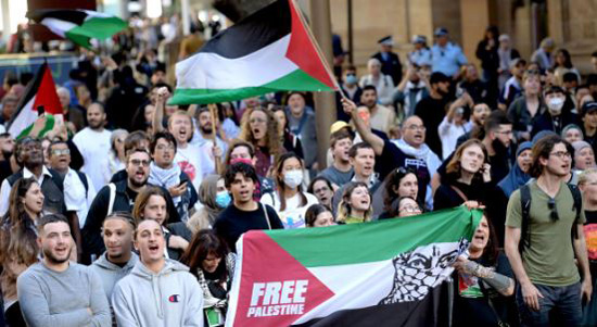 مظاهرات حول العالم تطالب بوقف العدوان الإسرائيلي على غزة (26)