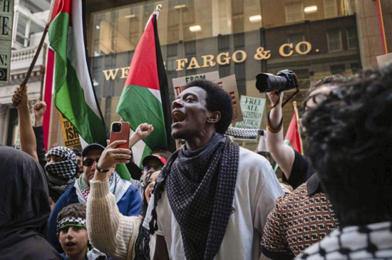 مظاهرات حول العالم تطالب بوقف العدوان الإسرائيلي على غزة (19)