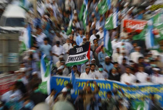 مظاهرات حول العالم تطالب بوقف العدوان الإسرائيلي على غزة (25)