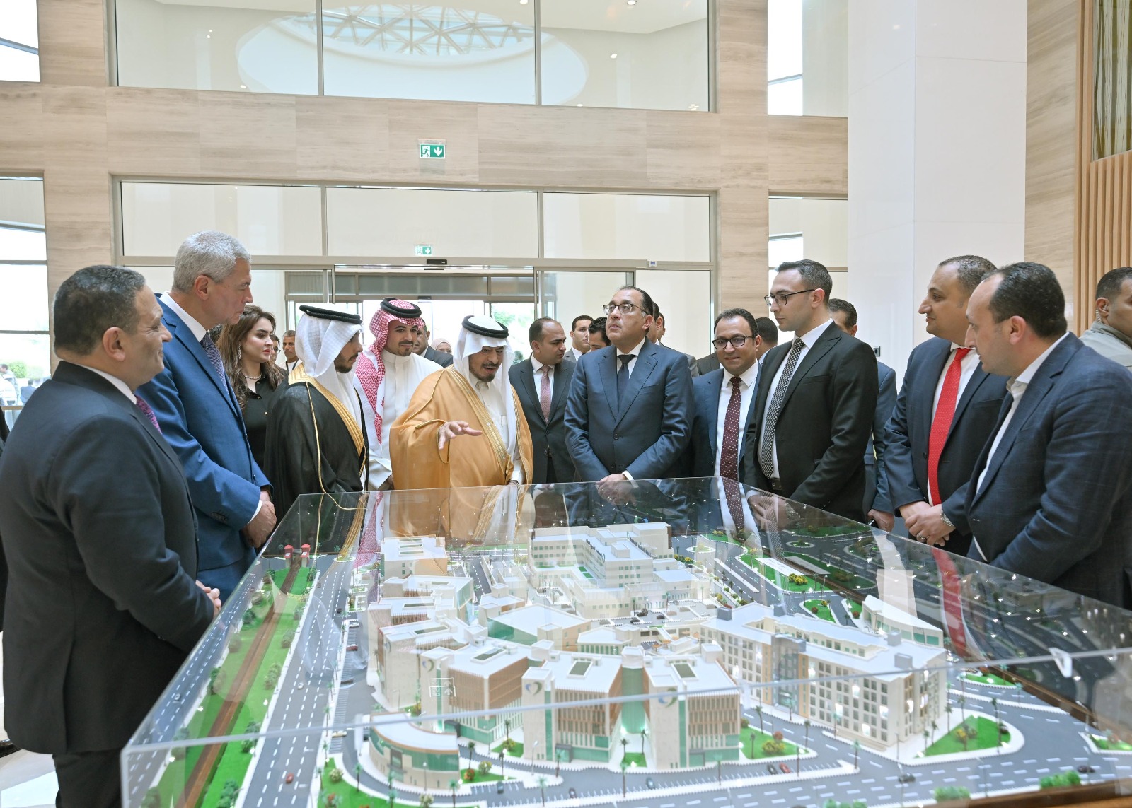 رئيس الوزراء يشهد افتتاح المستشفى السعودي الألماني بالإسكندرية  (2)
