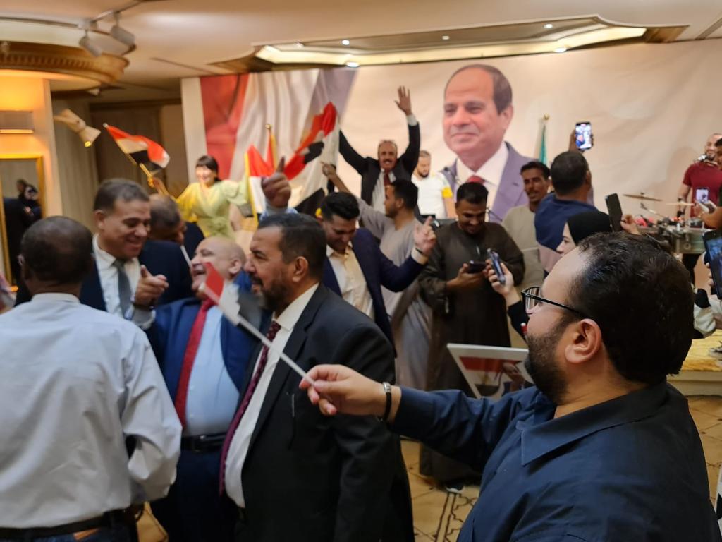 احتفالات الجالية المصرية فى الرياض بترشح الرئيس السيسى (7)