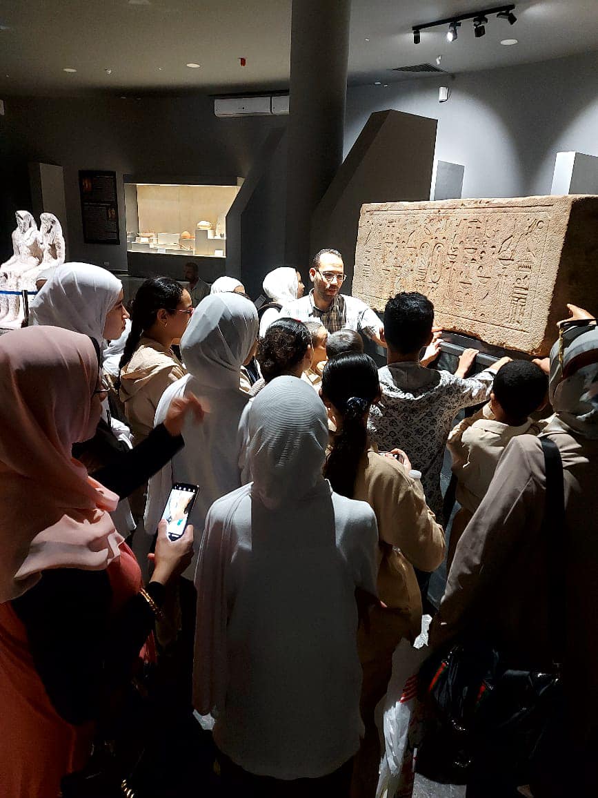 رحلات للطلاب بمتحف كفر الشيخ