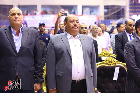 اتحاد العمال ينظم مؤتمرا جماهيريا حاشد لدعم الرئيس السيسي  (50)