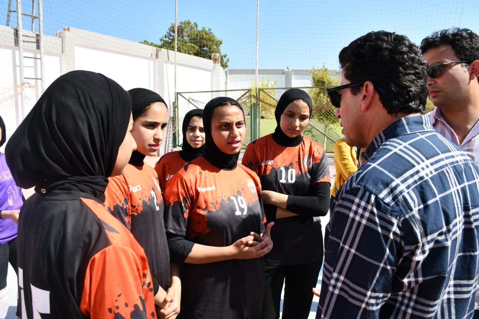 الشباب والرياضة تنظم زيارة لمنطقة آثار بنى حسن بالمنيا