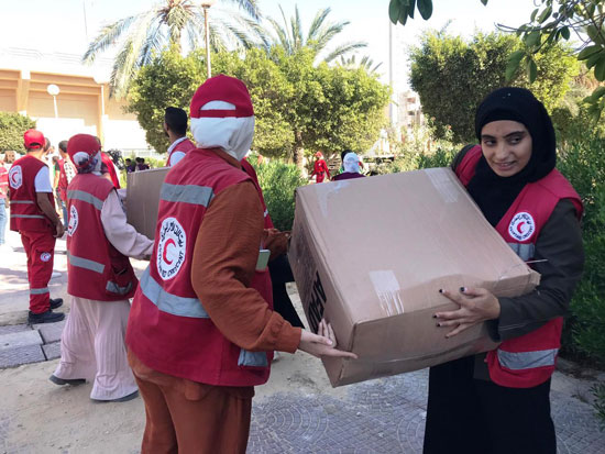 استمرار-تدفق-المساعدات-الانسانية-علي-مطار-العريش-(1)