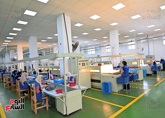 مصنع شركة بورسعيد للصناعات الكهربائية أفينا (1)