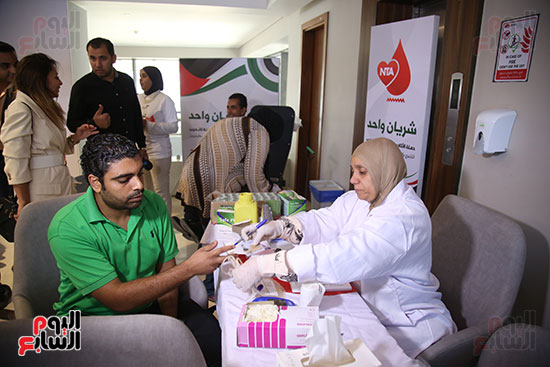 التبرع بالدم من أجل فلسطين (3)