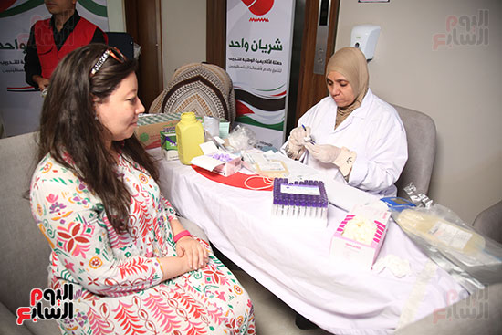 التبرع بالدم من أجل فلسطين (12)
