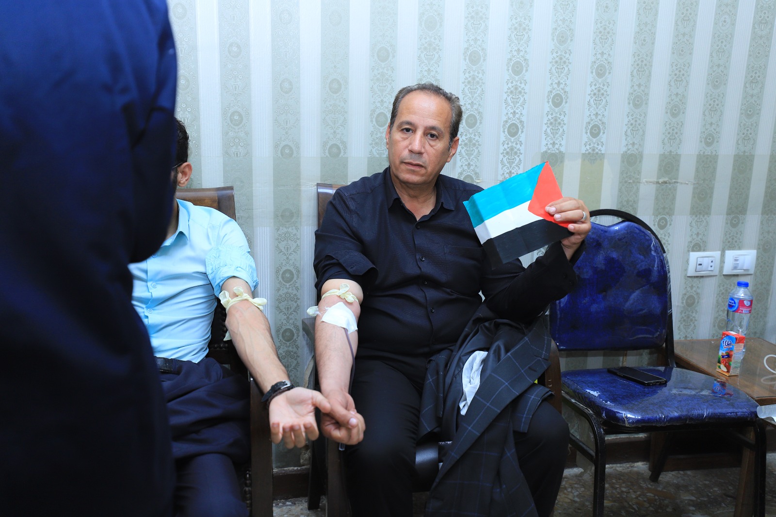 نقابة المحامين تنظم حملة للتبرع بالدم تضامنا مع الشعب الفلسطيني (20)
