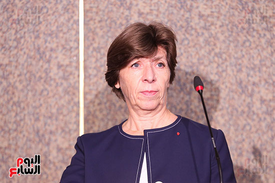 مؤتمر وزيرة خارجية فرنسا (15)