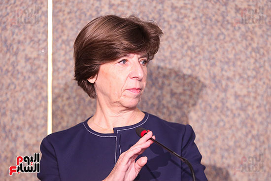 مؤتمر وزيرة خارجية فرنسا (18)