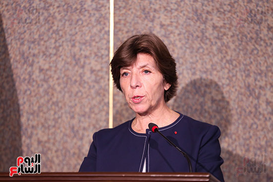 مؤتمر وزيرة خارجية فرنسا (24)