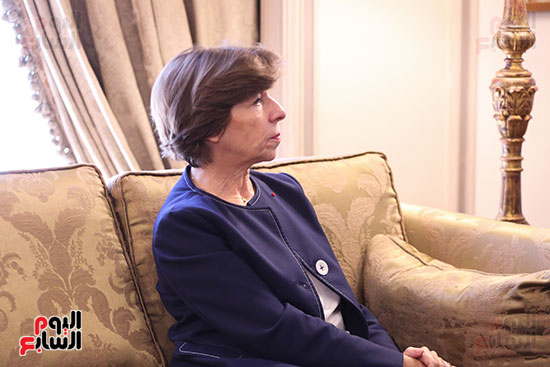 مؤتمر وزيرة خارجية فرنسا (31)