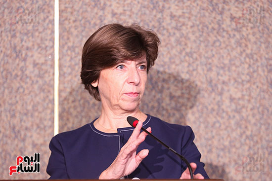 مؤتمر وزيرة خارجية فرنسا (17)