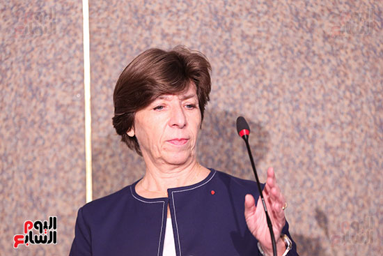 مؤتمر وزيرة خارجية فرنسا (16)