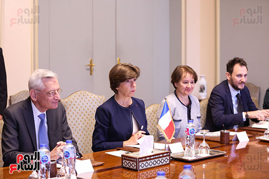 مؤتمر وزيرة خارجية فرنسا (11)