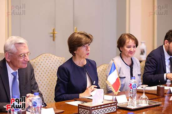 مؤتمر وزيرة خارجية فرنسا (10)
