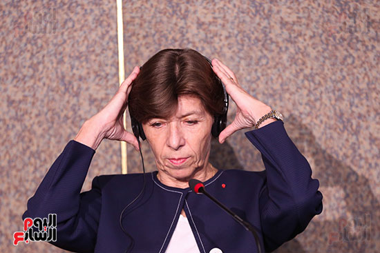 مؤتمر وزيرة خارجية فرنسا (20)