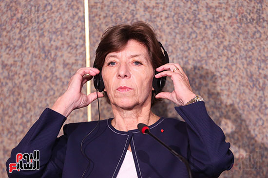 مؤتمر وزيرة خارجية فرنسا (19)