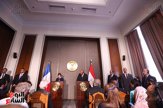 مؤتمر وزيرة خارجية فرنسا (26)